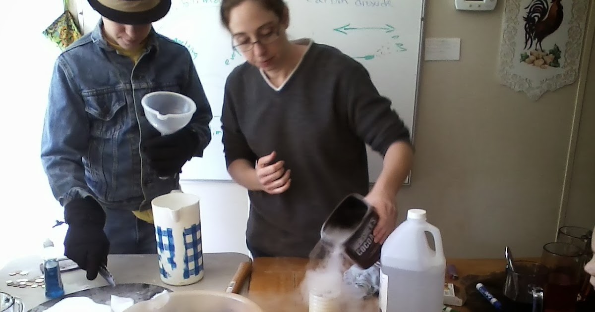 Homeschool Connections Dry Ice 8 Dry Ice Fire Extinguisher