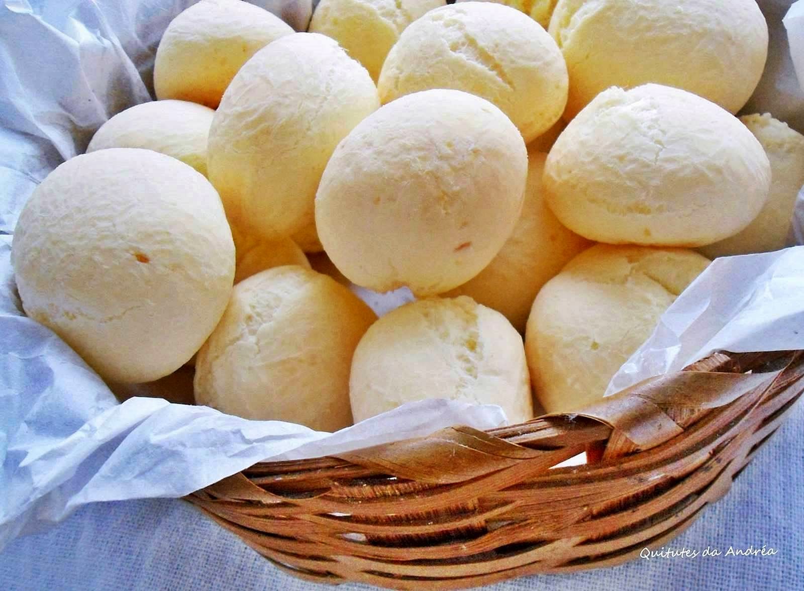PÃO DE QUEIJO COM CREME DE LEITE - Quitutes da Andréa