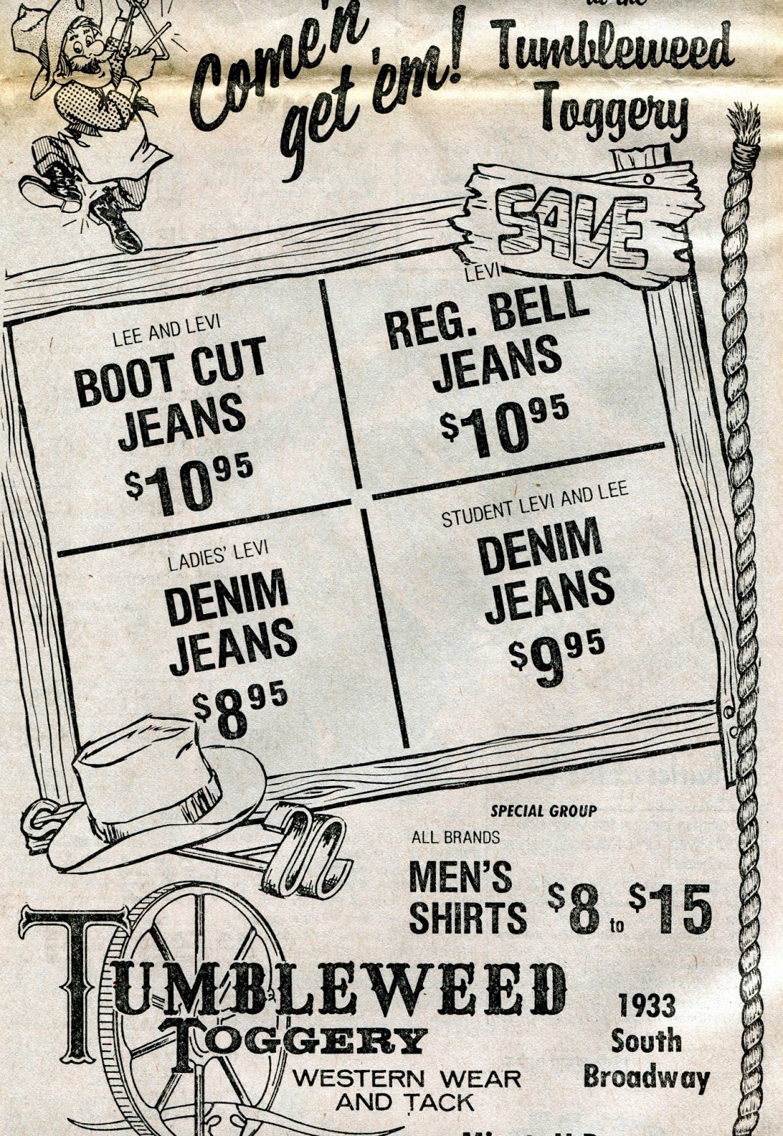 MinotMemories Big Red Furniture Tumbleweed Toggery