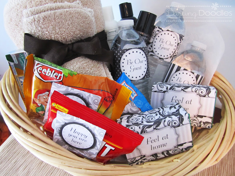 Darling Doodles Guest Basket