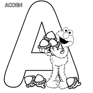 printable alphabet coloring pages