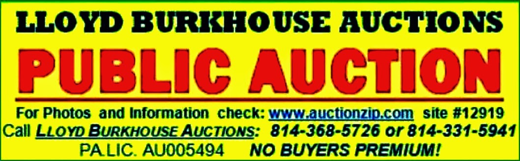 Lloyd Burkhouse Auctions