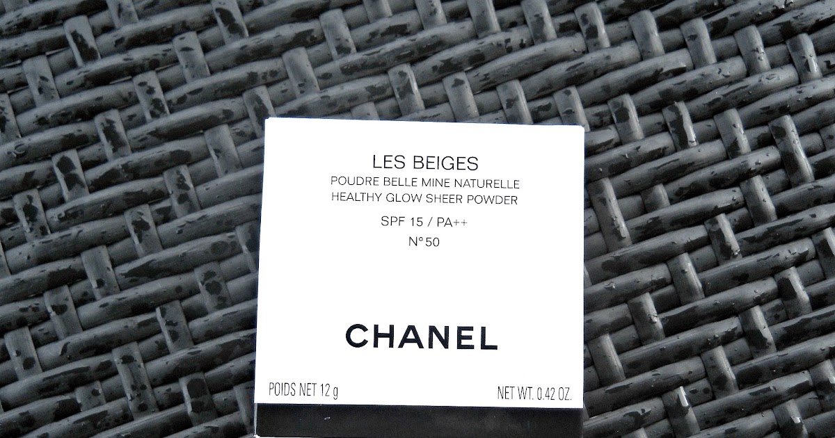 FashStyleLiv: Chanel Les Beiges Healthy Glow Sheer Powder No 50