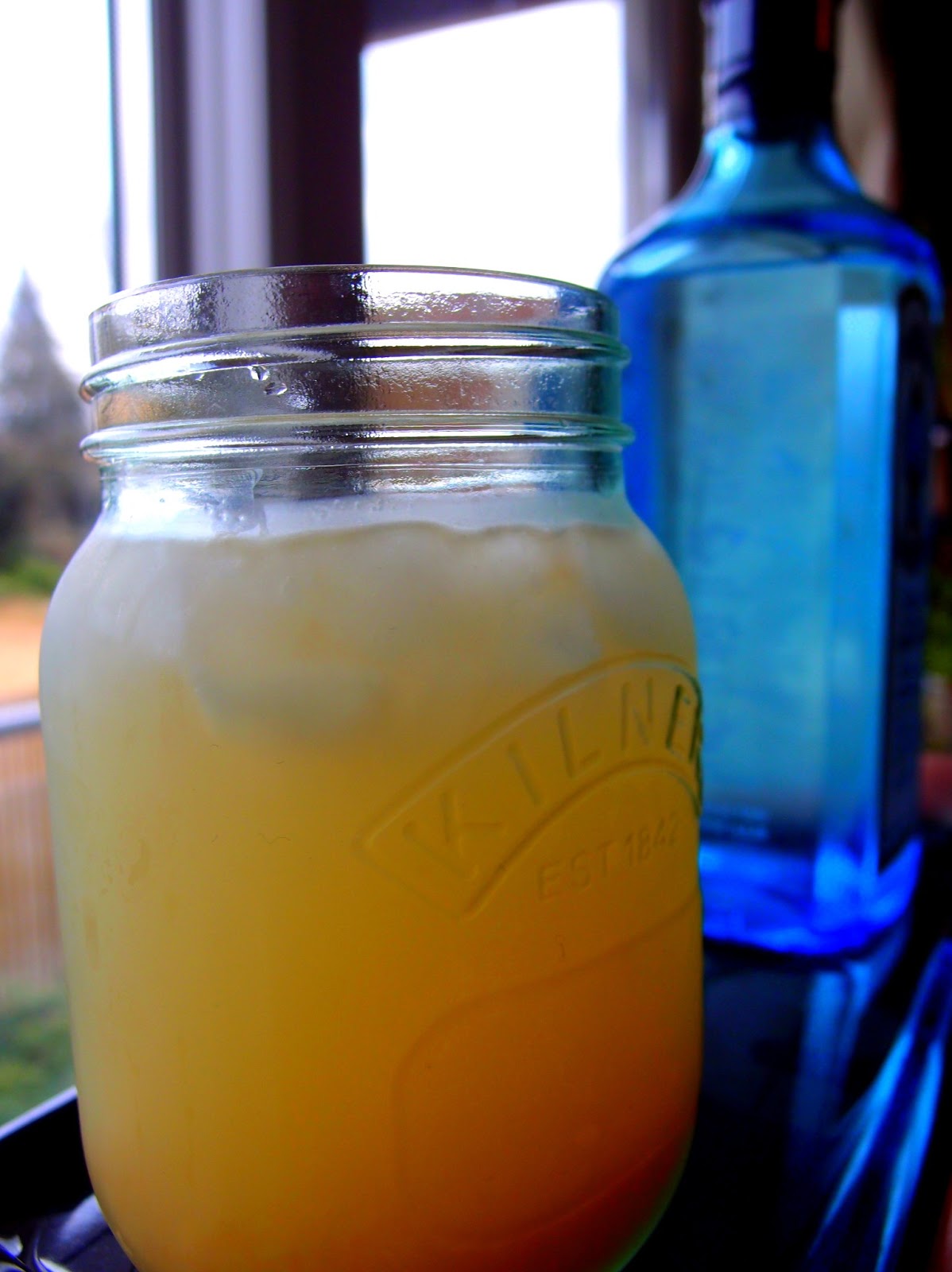 The VegHog Pink grapefruit & gin cocktail