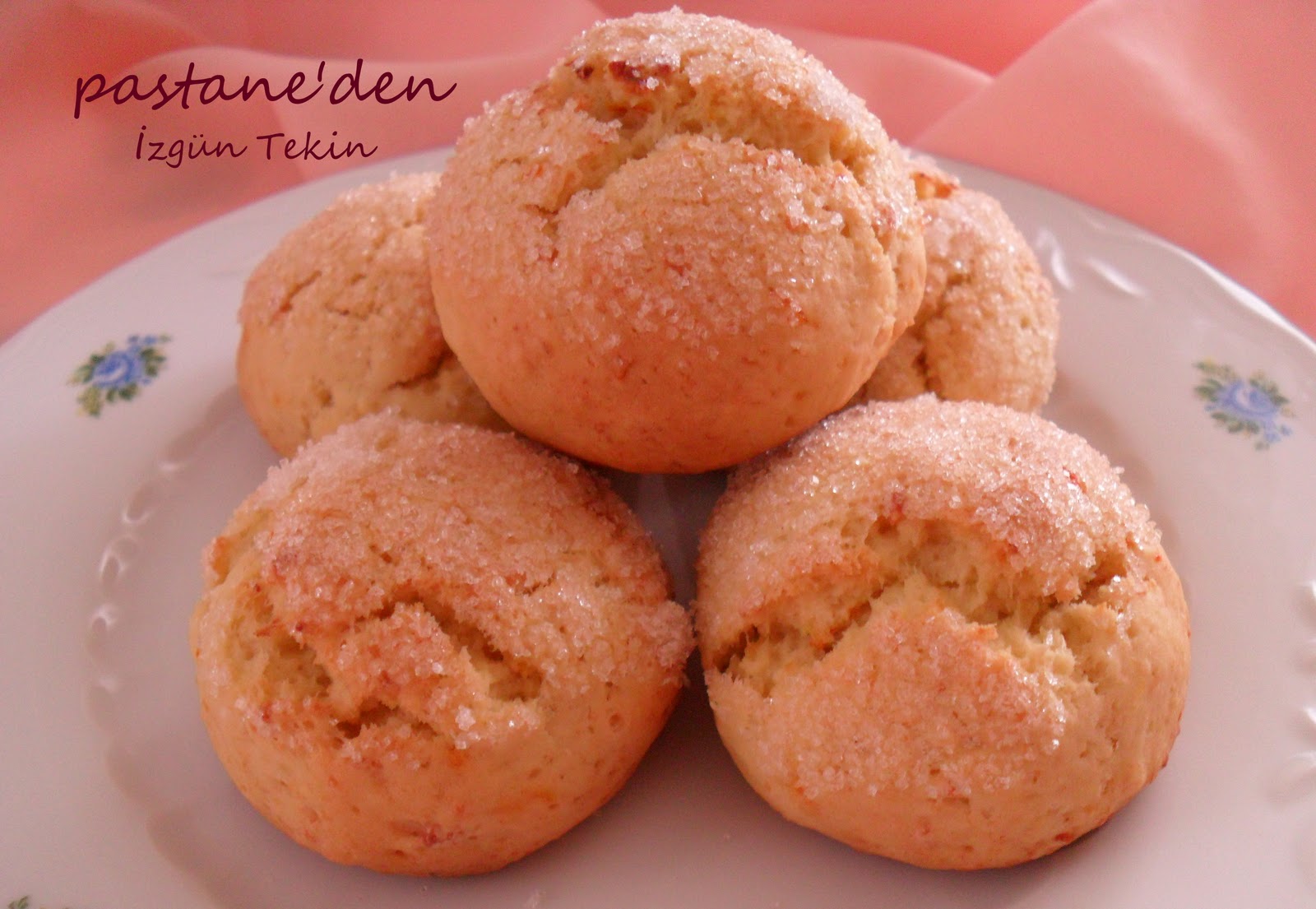 Pastaneden Portakallı Lor Kurabiyesi