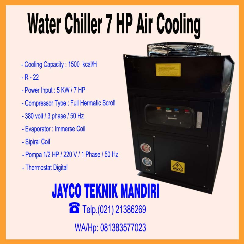 Jual water chiller 7pk