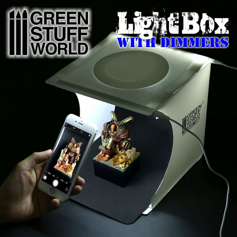 News From The Front: MTSC TRENCH RUNNER DISPATCH: Seeing the Light: A  Review of Green Stuff World's Portable Lightbox with Dimmers by John Paul