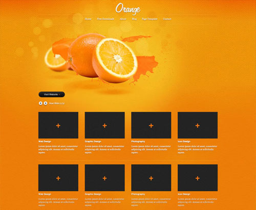 42 free high quality psd web design templates design inspiration