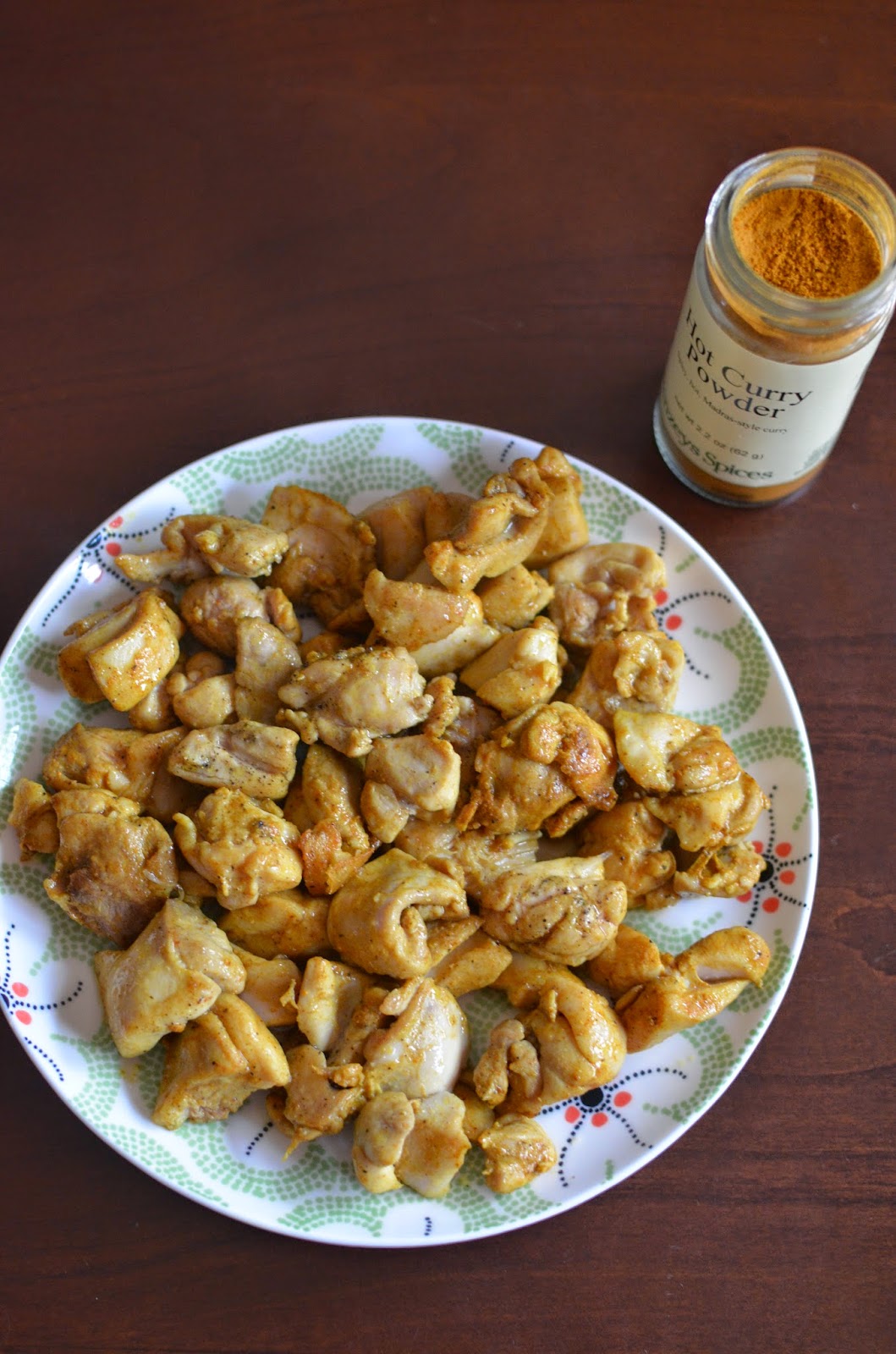 Playing with Flour Lighter coconut chicken curry