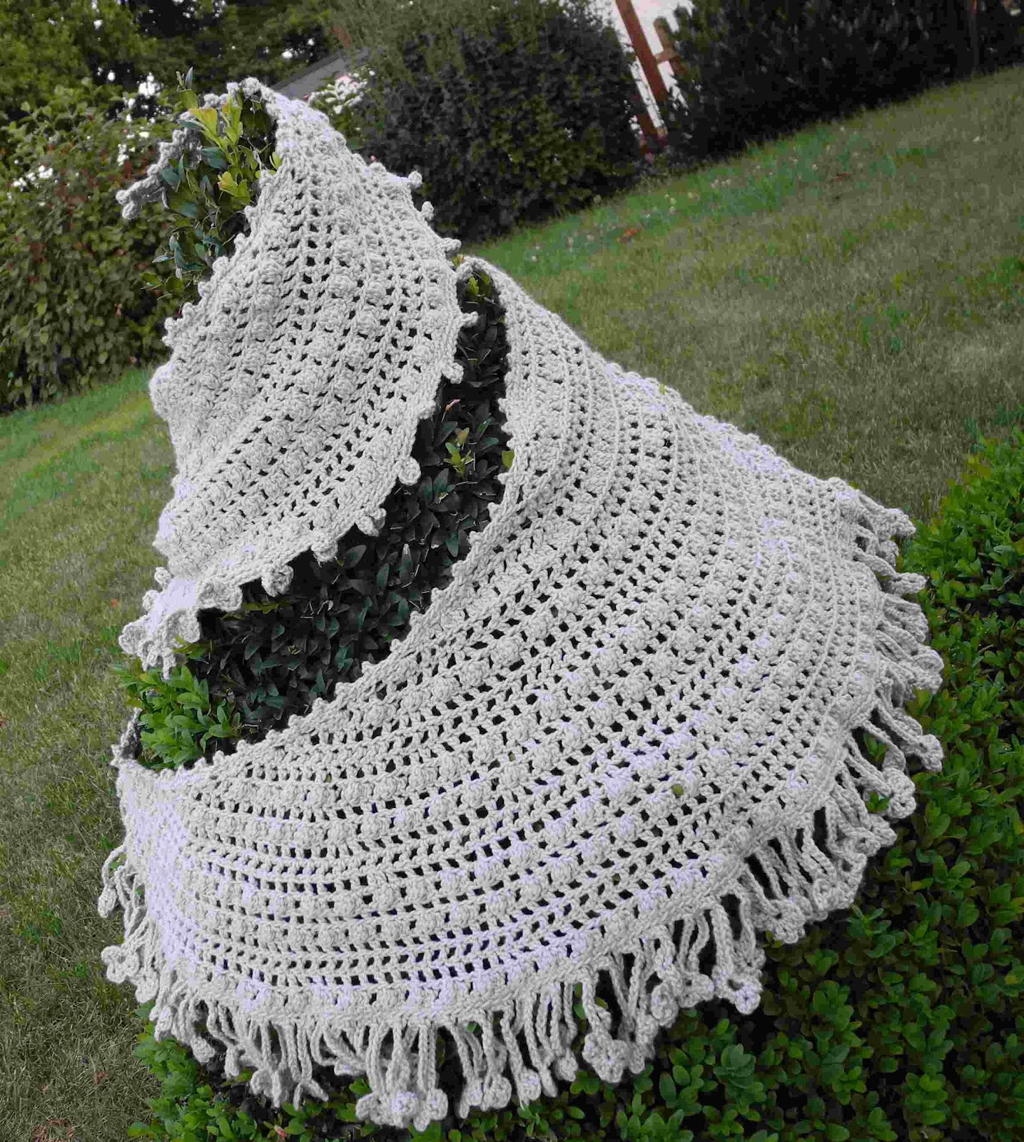 Kerstins bunte Welt: Crescent Moon Shawl