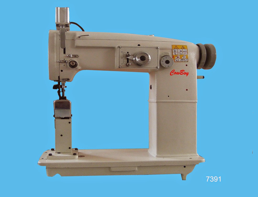 Heavy duty industrial sewing machines Walking foot post bed zigzag