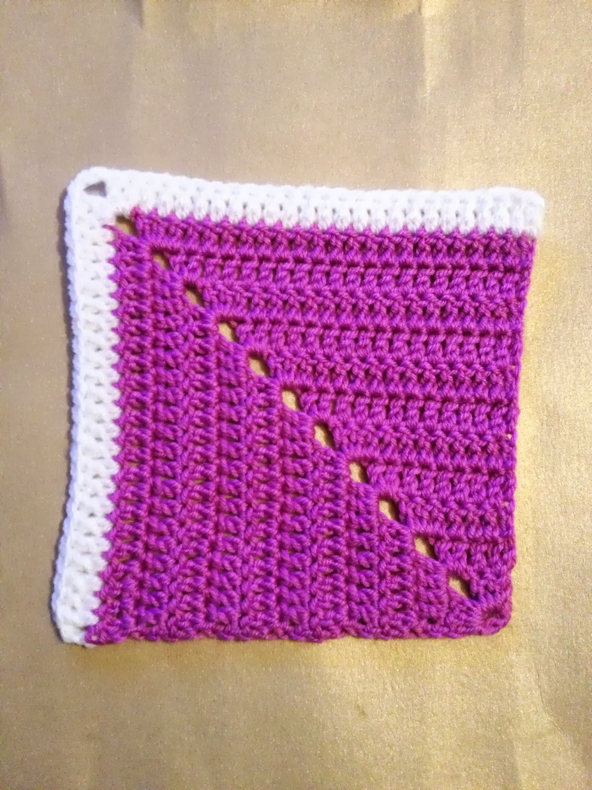 365 Granny Squares Project Corner square....