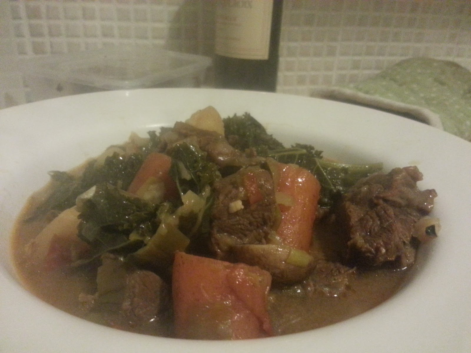 Dinner Christmas comes every two weeks Lamb, celeriac and