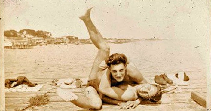 Vintage photographs of gay and lesbian couples and their stories. 