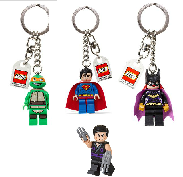 lego superman keyring
