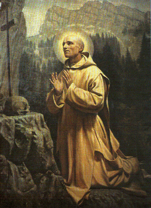 Saint Bruno Praying