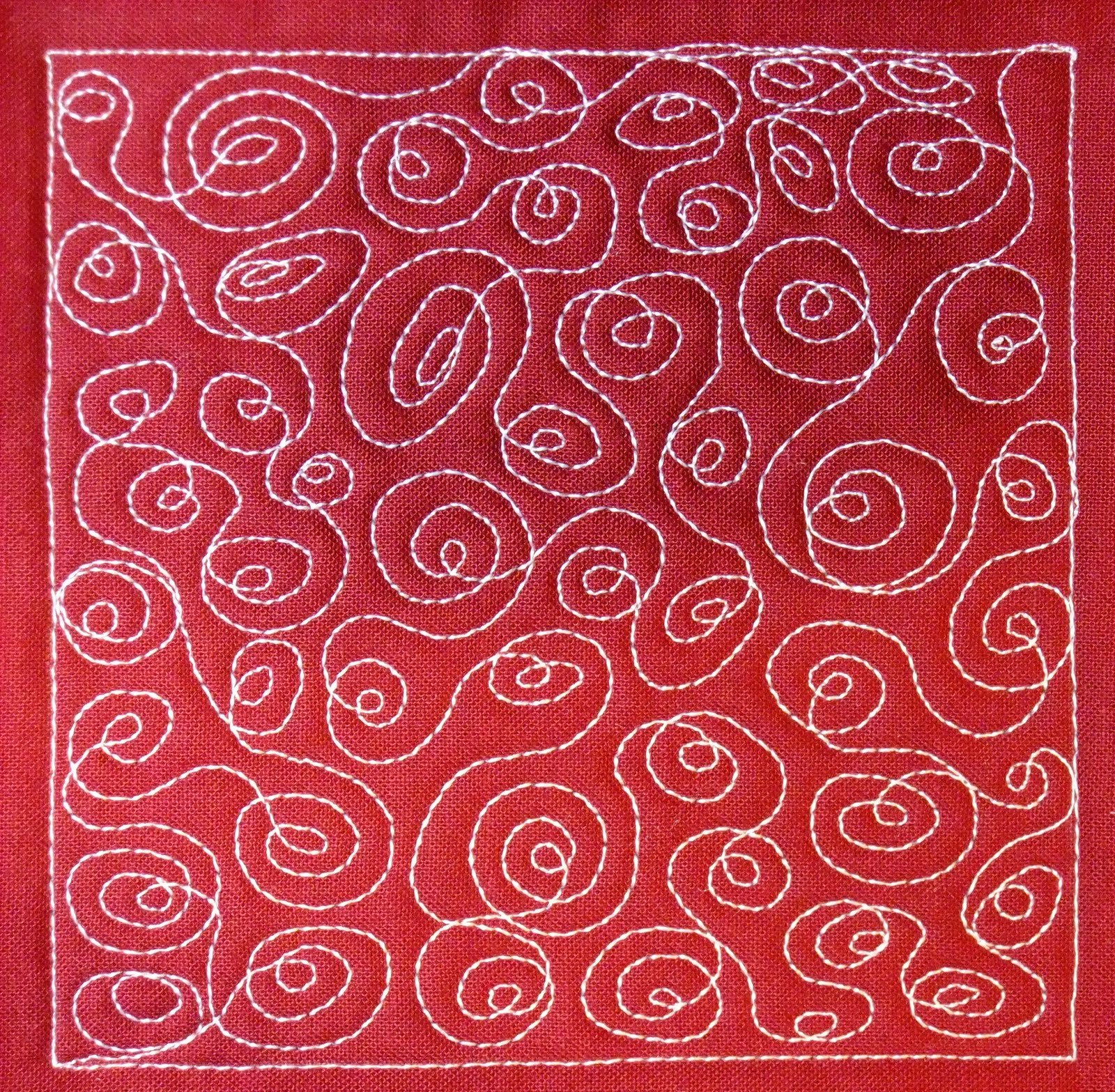 The Free Motion Quilting Project Day 348 Spiral Knots
