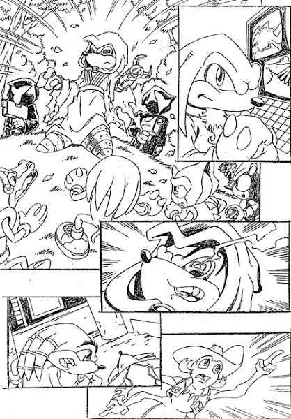 Sonic the Hedgehog Coloring Pages