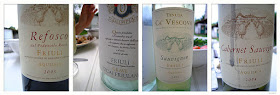 Refosco, Tocai Friulano, wines of Friuli