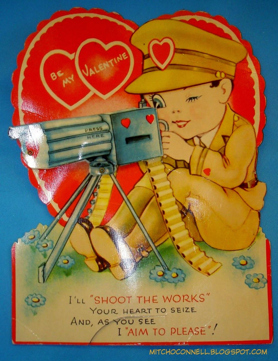 Biglietti casella valentines 50 Unintentionally Hilarious Vintage Valentine's Day Cards ~ vintage