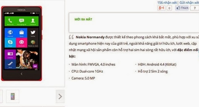Bocoran Spesifikasi Smartphone Android Nokia