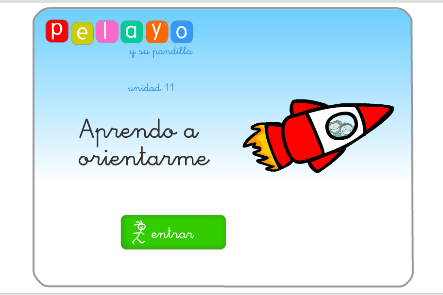 JUEGO PELAYO: APRENDO A ORIENTARME