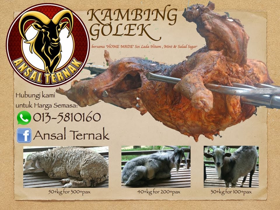 Akikah Kambing Golek Melaka, Negeri Sembilan, KL, Putrajaya, Selangor