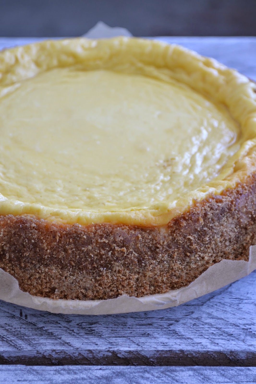 {American April} Cremiger American Cheesecake mit Himbeerkompott The Recipe Suitcase