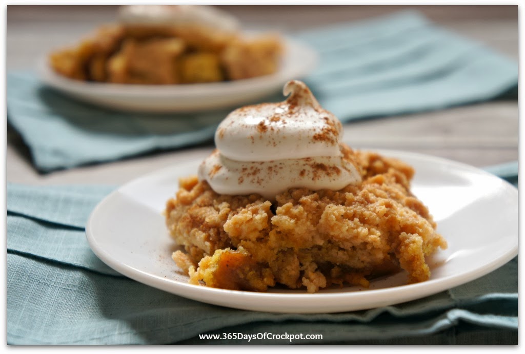 Recipe for Slow Cooker Pumpkin Dump Cake Recipe for Slow Cooker Pumpkin Dump Cake #crockpot #slowcooker #pumpkin