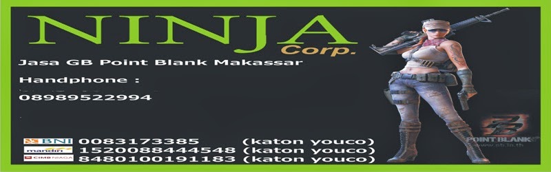 NINJA.Corp Jasa GB Point Blank Makassar