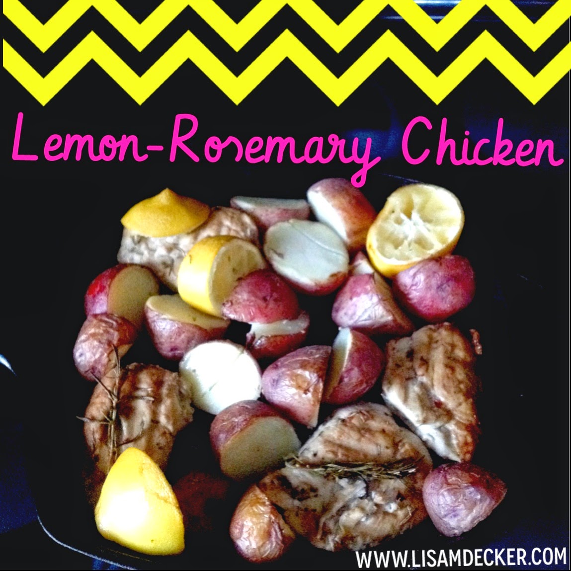 Lemon Rosemary Chicken Lemon Rosemary Chicken, Clean Eating, Health Dinner Ideas
