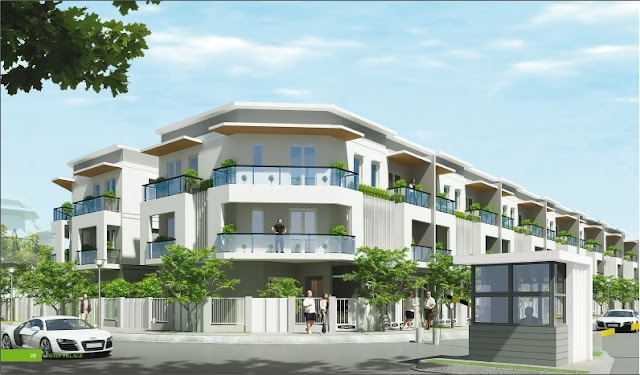 Nh&agrave; phố Mega Village