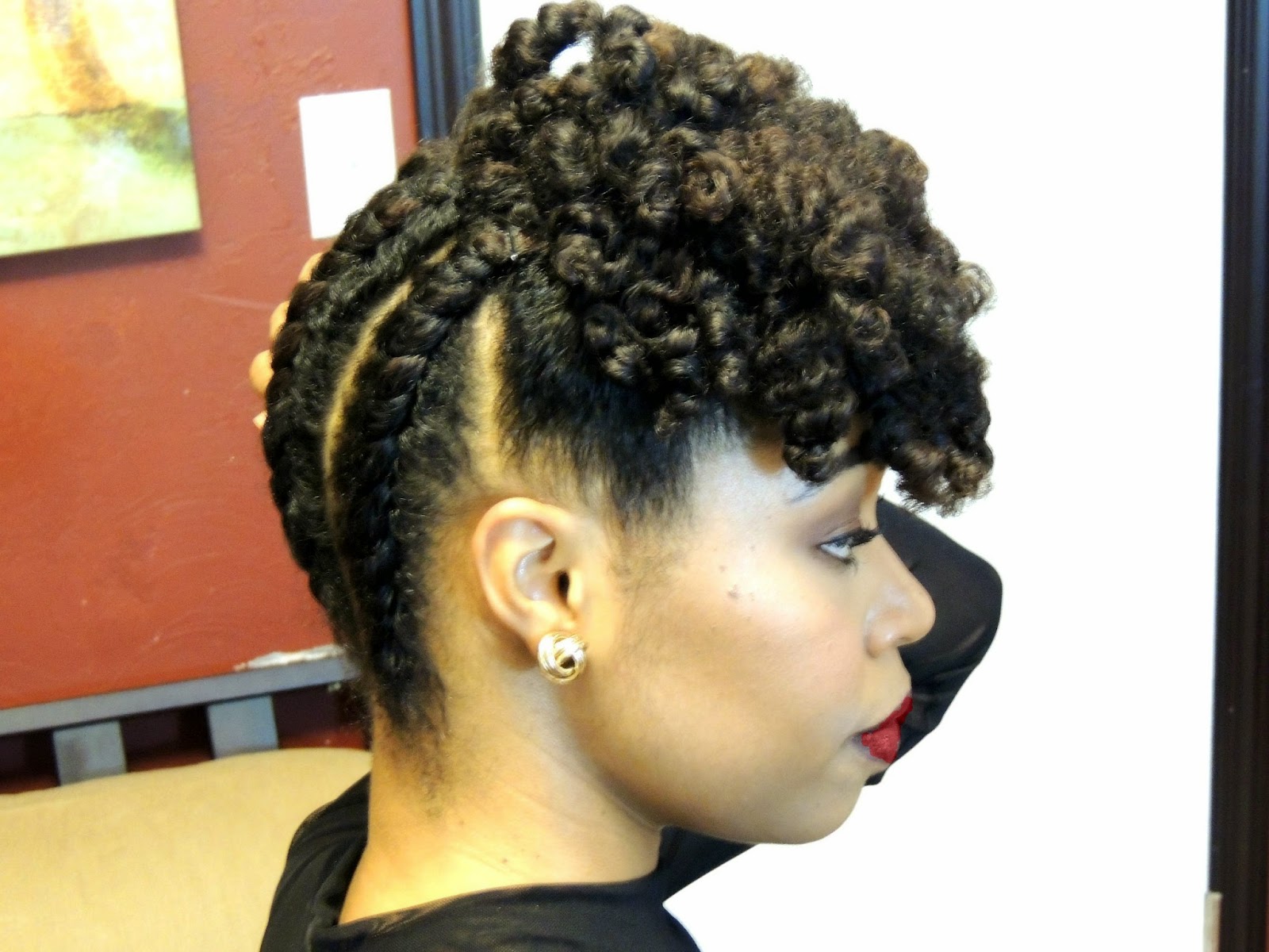 Tiffany Nichols Design Winterfierce Holiday Curls Updo Feat