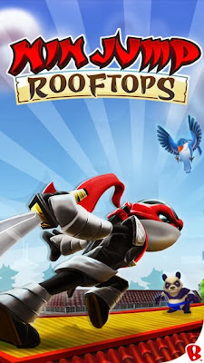 Free Download Ninja Rooftops Game for iPhone, iPad, and iPod touch iOS-IPA-1-1-0