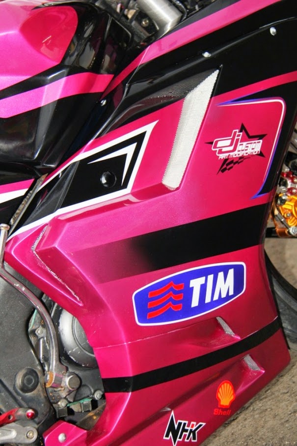 Gambar Modifikasi Minerva R150 Tampang Semakin Kekar