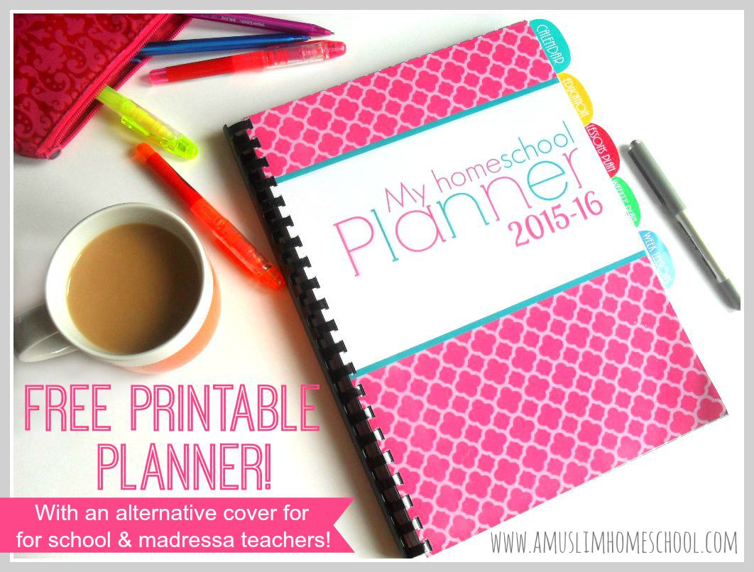 printable school planner