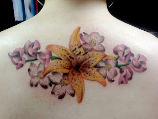 lily tattoos, tattooing