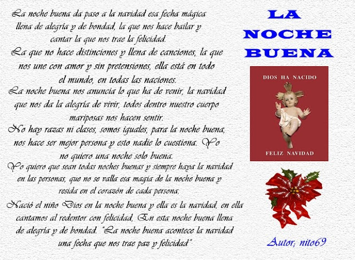 LA NOCHE BUENA