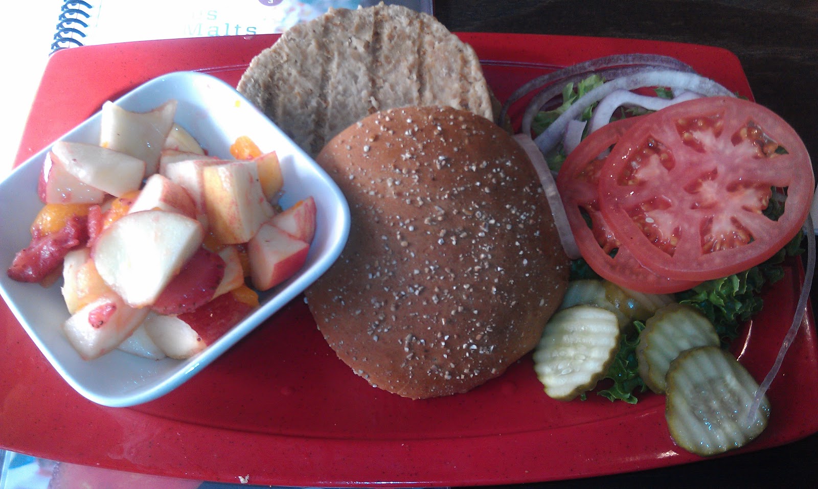 secrets of a vegan the secret of eating out red robin