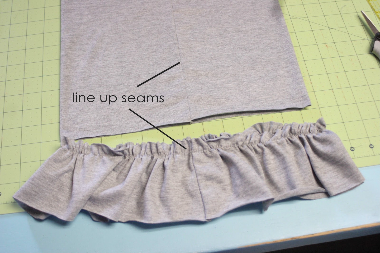 SW Designs Jersey Skirt Tutorial