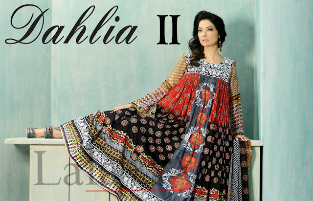 Formal Wear | Dahlia Lawn Vol-2 Collection 2013 By Lala Textiles