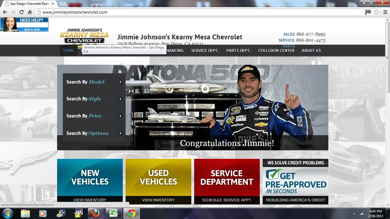 Harbor Truck Bodies Blog Jimmie Johnson S Kearny Mesa