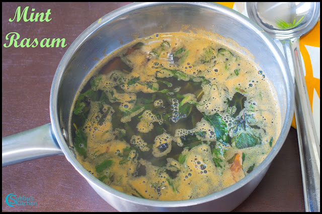 Mint Rasam Recipe Mint Rasam Recipe