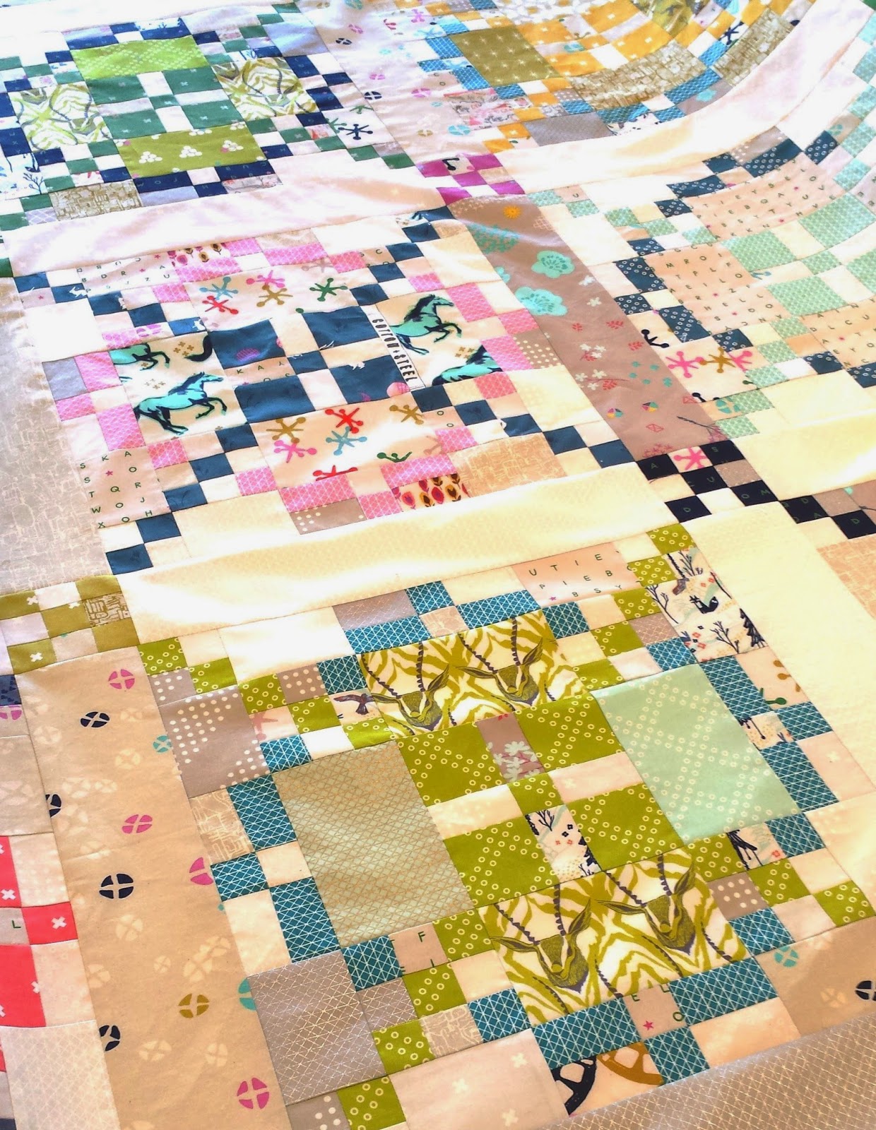 Justice Quilts & Crafts My NotSoTonedDown Quilt