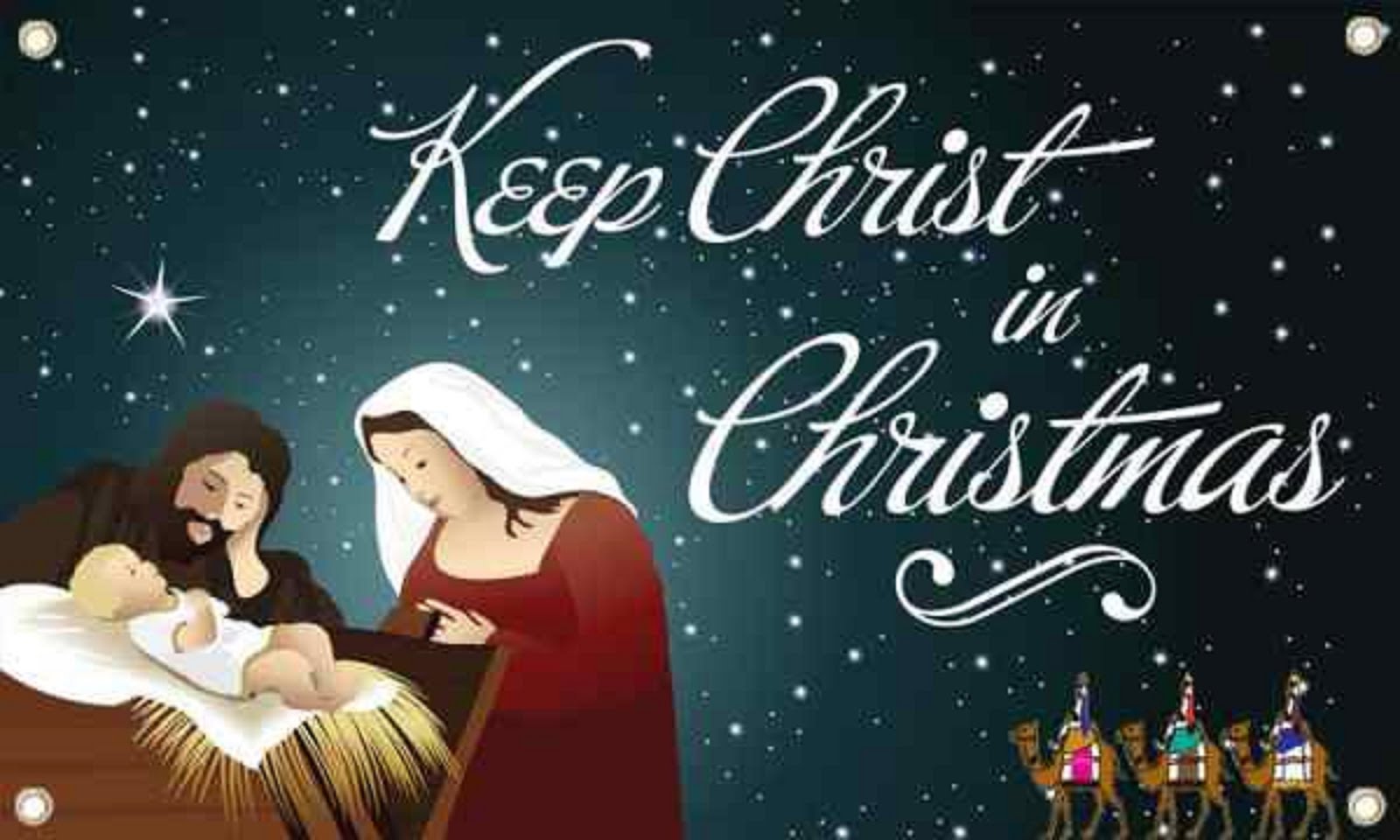 HELP KEEP CHRIST IN CHRISTMAS
