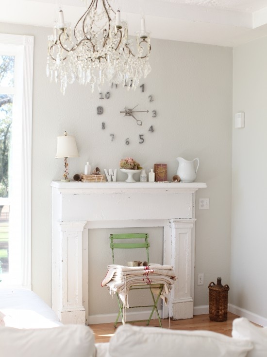 The Shabby Chic Mess new wall color...