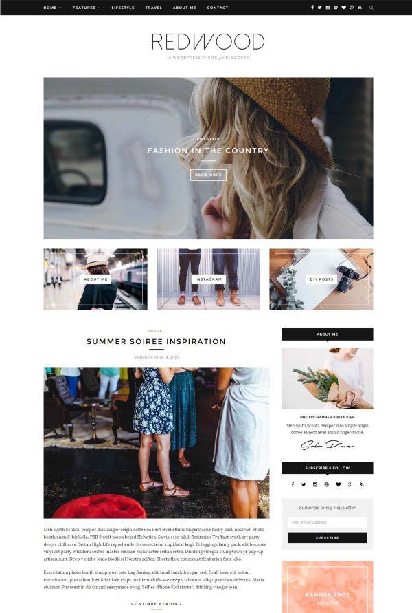 Redwood responsive theme