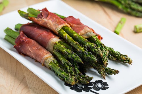 Asparagus Wrapped Prosciutto