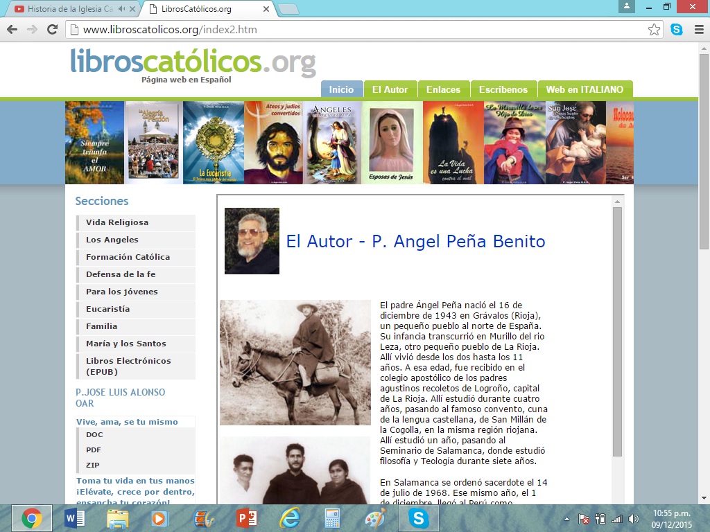 Libros Padre Ángel Peña