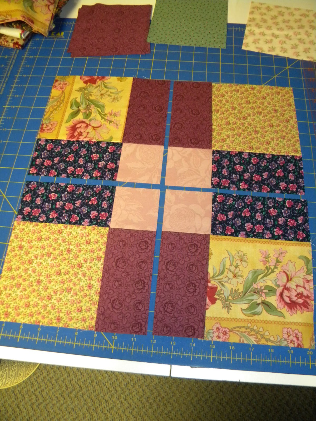 ...by CJ Disappearing Nine Patch, minitutorial